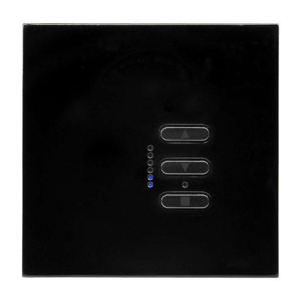 Wise Fusion 1-10V Smart Dimmer Master Wired 1 Gang 240V Black 450W