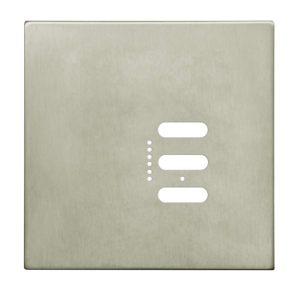 Wise Fusion Plate 1 Gang Plate Satin Nickel